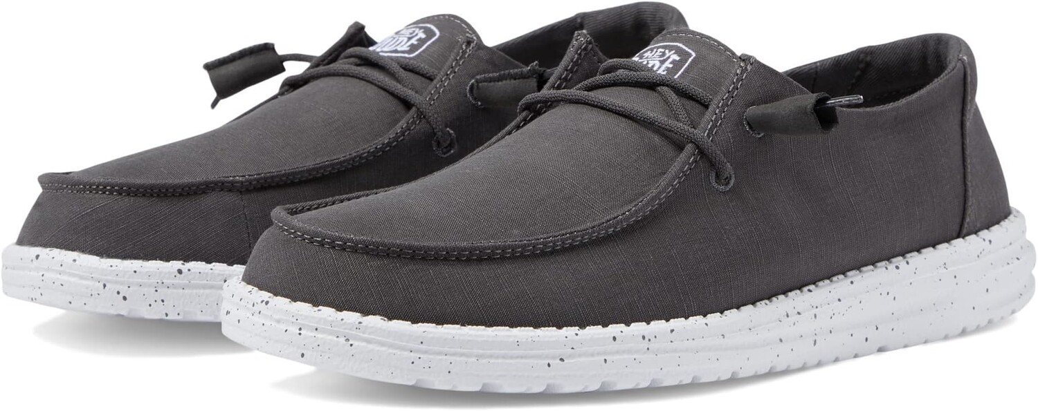 Кроссовки Hey Dude Wendy Slub Canvas Slip-On Casual Shoes, цвет Dark Grey
Кроссовки Hey Dude Wendy Slub Canvas Slip-On Casual Shoes, цвет Dark Grey
