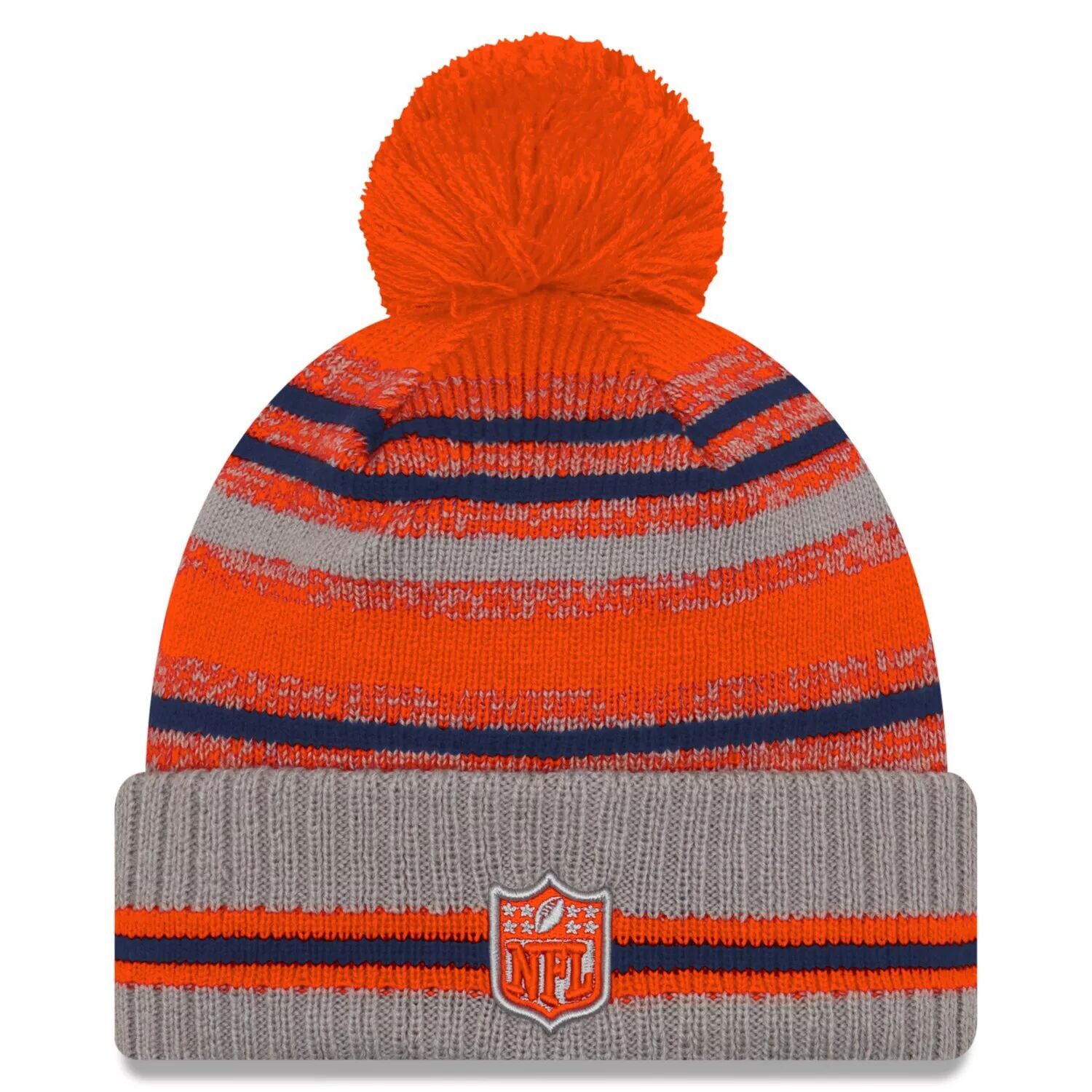 Мужская серая вязаная шапка New Era Denver Broncos 2021 NFL Sideline Sport с помпонами и манжетами
Мужская серая вязаная шапка New Era Denver Broncos 2021 NFL Sideline Sport с помпонами и манжетами