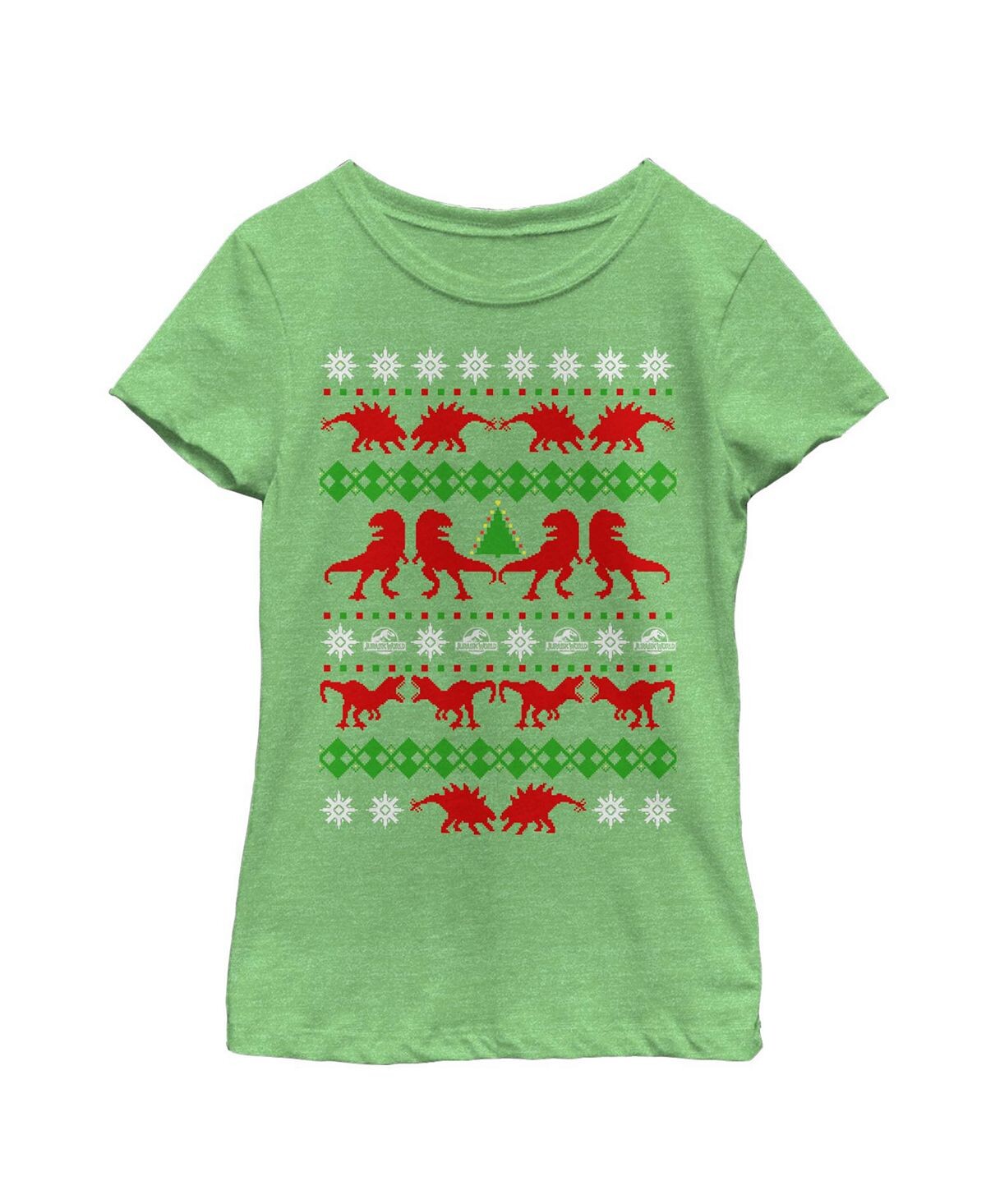 Детская футболка «Мир Юрского периода Ugly Christmas T.Rex» для девочек NBC Universal
Детская футболка «Мир Юрского периода Ugly Christmas T.Rex» для девочек NBC Universal