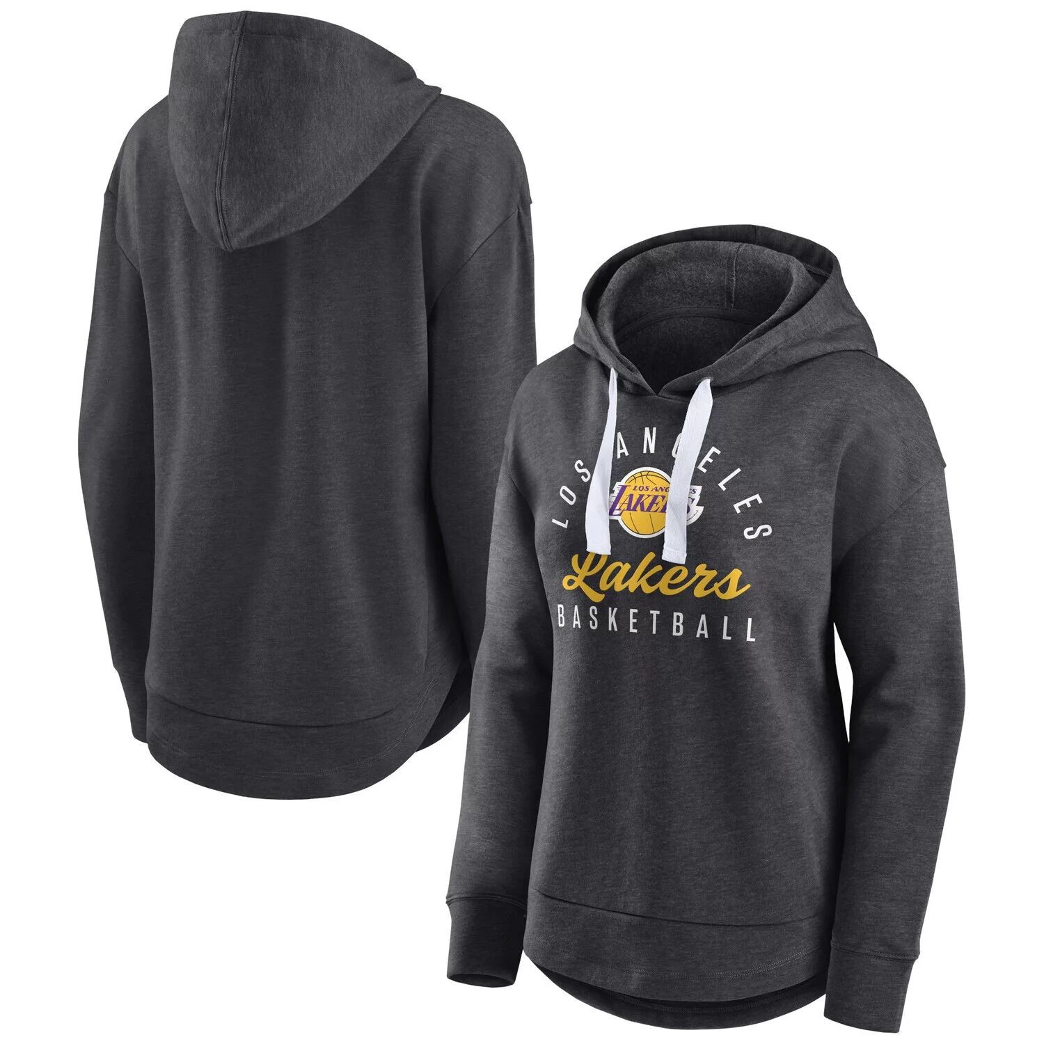 Женский пуловер с капюшоном Fanatics Heather Charcoal Los Angeles Lakers Iconic Distribution Fanatics
Женский пуловер с капюшоном Fanatics Heather Charcoal Los Angeles Lakers Iconic Distribution Fanatics
