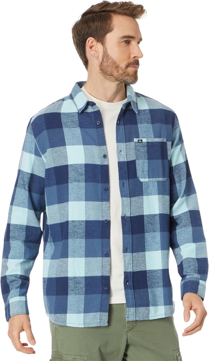 Рубашка Motherfly Long Sleeve Flannel Quiksilver, цвет Pastel Turquoise Motherfly
Рубашка Motherfly Long Sleeve Flannel Quiksilver, цвет Pastel Turquoise Motherfly