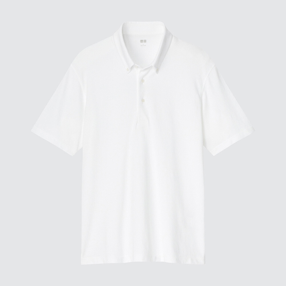 Мужская рубашка AIRism POLO Uniqlo Cool Black Technology с короткими рукавами, белый
Мужская рубашка AIRism POLO Uniqlo Cool Black Technology с короткими рукавами, белый