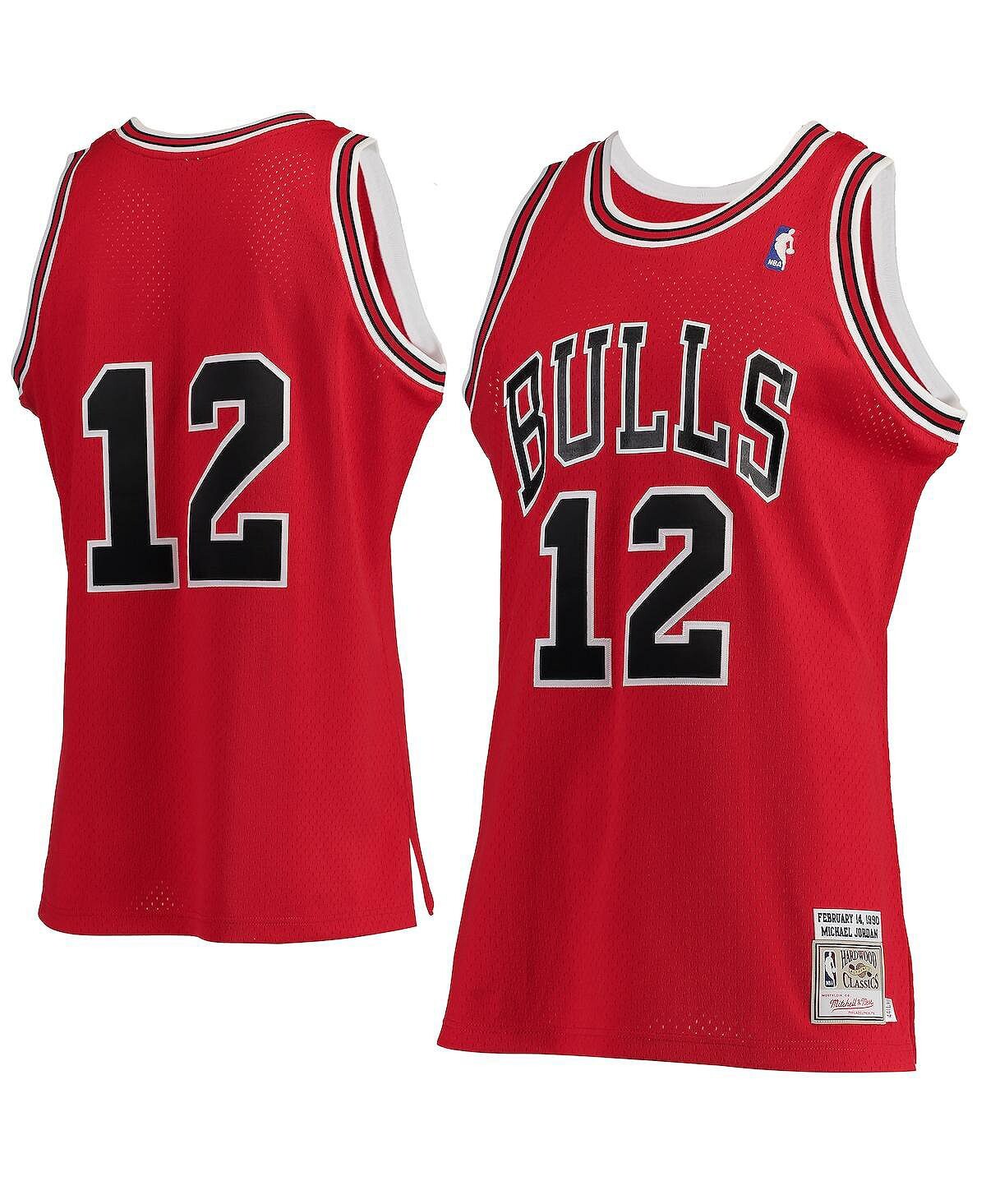 Мужское аутентичное джерси Michael Jordan Red Chicago Bulls Hardwood Classics #12 Mitchell & Ness
Мужское аутентичное джерси Michael Jordan Red Chicago Bulls Hardwood Classics #12 Mitchell & Ness