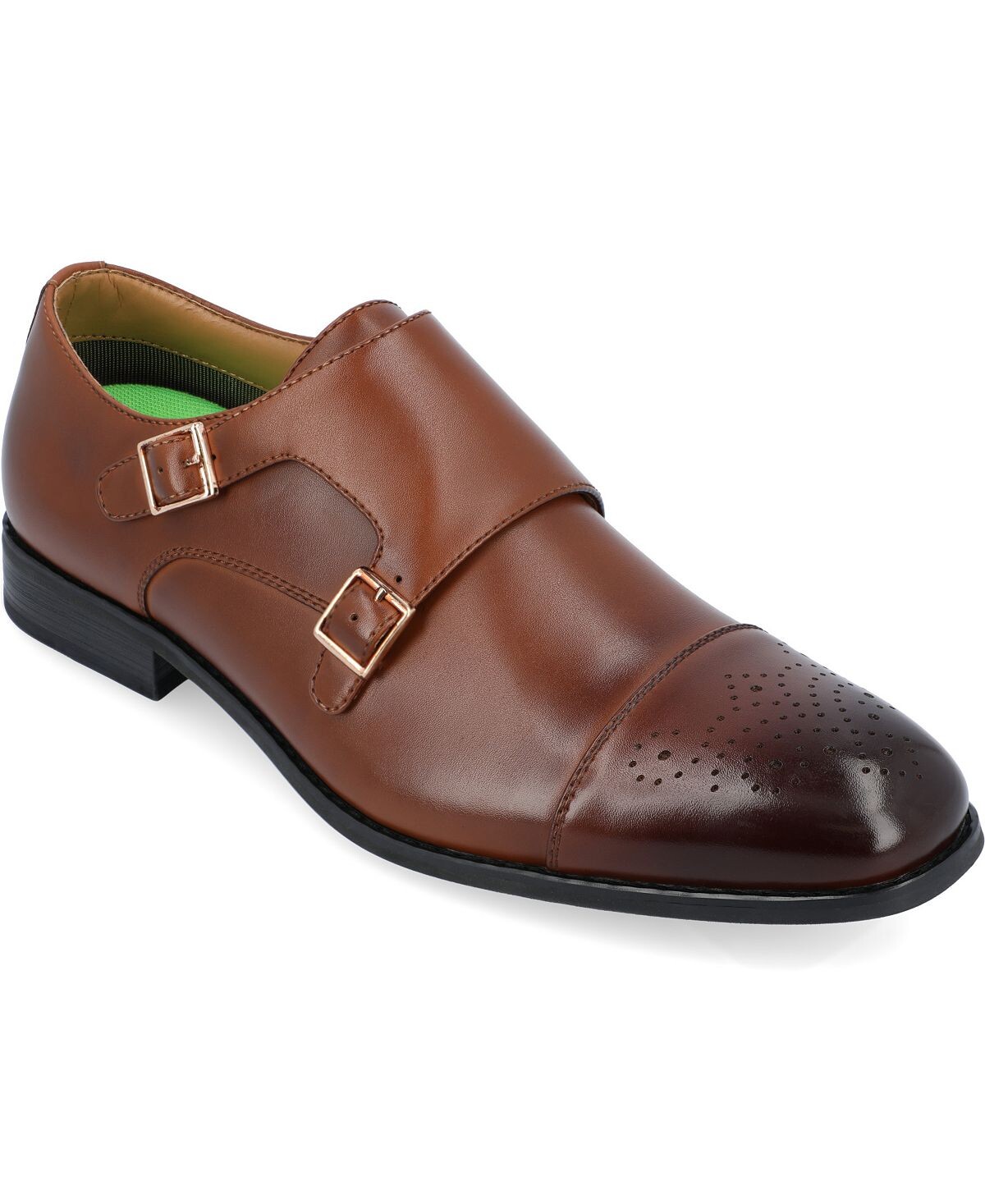 Мужские модельные туфли Atticus Wide Tru Comfort из пенопласта с двойным ремешком и мыском Vance Co.
Мужские модельные туфли Atticus Wide Tru Comfort из пенопласта с двойным ремешком и мыском Vance Co.