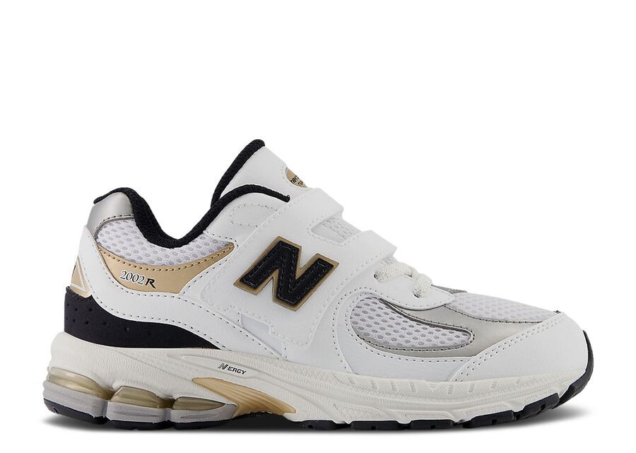 Кроссовки New Balance New Balance 2002R Hook & Loop Little Kid Wide, цвет White Black Gold
Кроссовки New Balance New Balance 2002R Hook & Loop Little Kid Wide, цвет White Black Gold