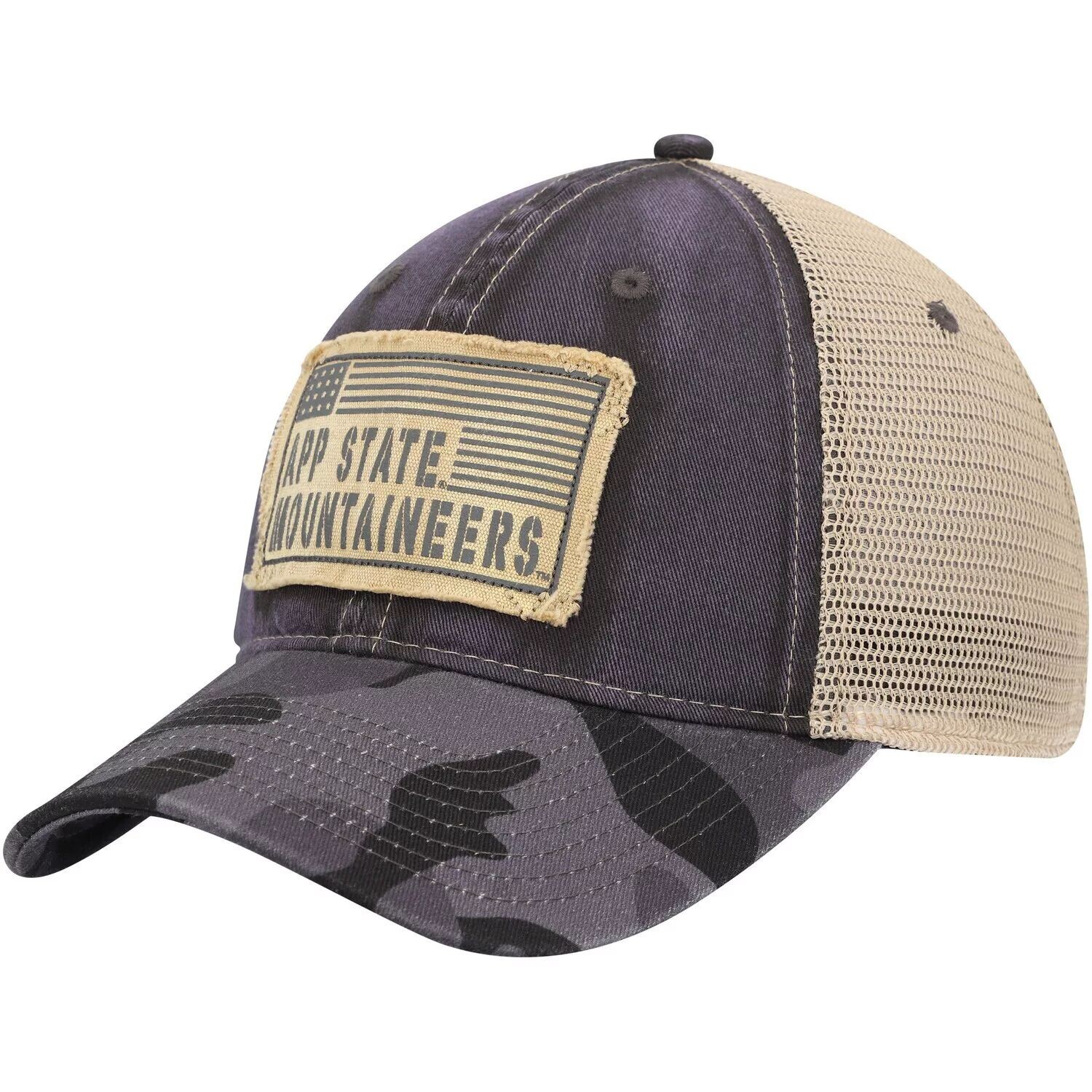 Мужская темно-серая кепка Colosseum Appalachian State Mountaineers OHT Military Appreciation United Trucker Snapback
Мужская темно-серая кепка Colosseum Appalachian State Mountaineers OHT Military Appreciation United Trucker Snapback