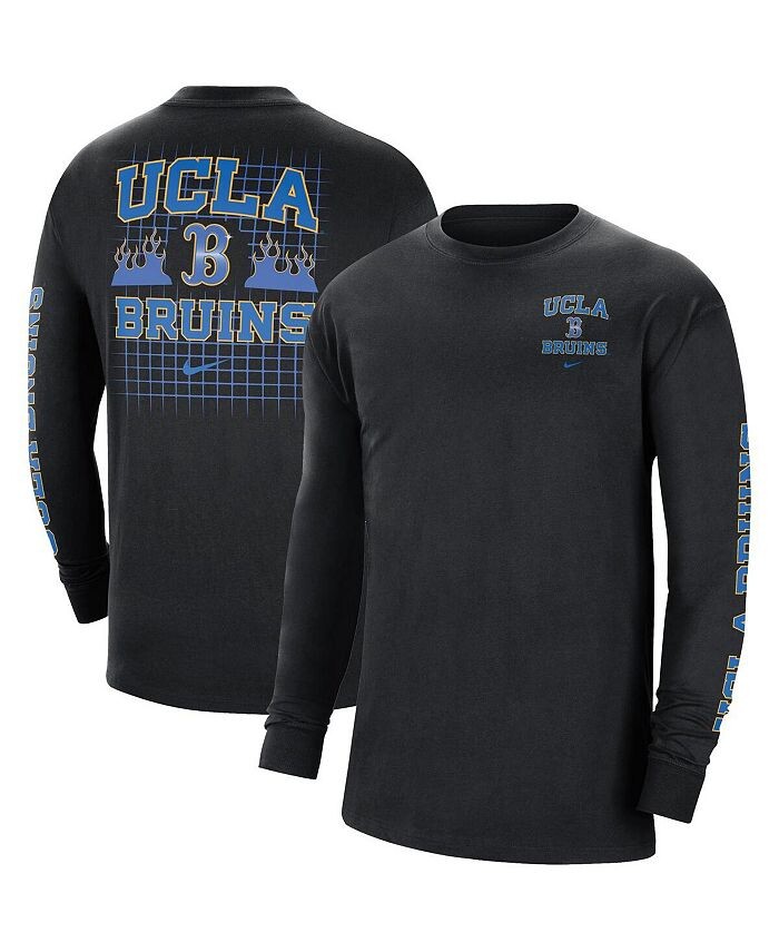 Мужская черная футболка с длинным рукавом UCLA Bruins Tour Max 90 Nike, черный
Мужская черная футболка с длинным рукавом UCLA Bruins Tour Max 90 Nike, черный