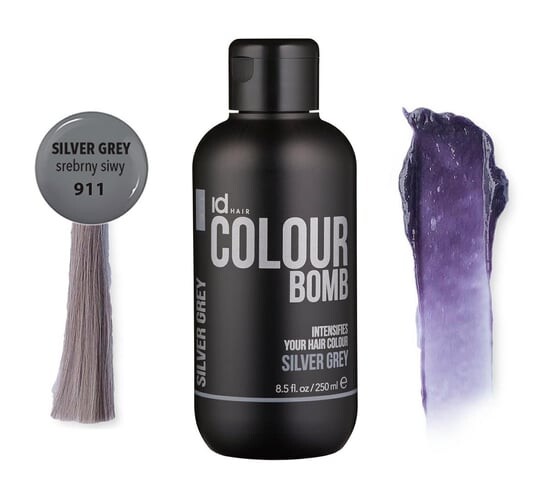 Кондиционер-краситель с кератином и витамином В5 Silver Grey 911, 250 мл Color Bomb, Colour Bomb
Кондиционер-краситель с кератином и витамином В5 Silver Grey 911, 250 мл Color Bomb, Colour Bomb