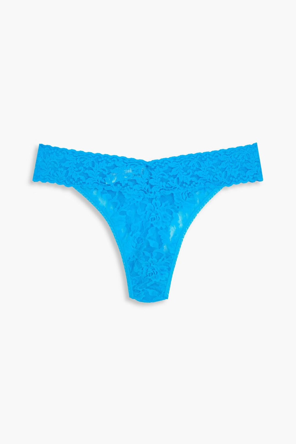 Трусики со средней посадкой из фирменного эластичного кружева Hanky Panky, синий
Трусики со средней посадкой из фирменного эластичного кружева Hanky Panky, синий