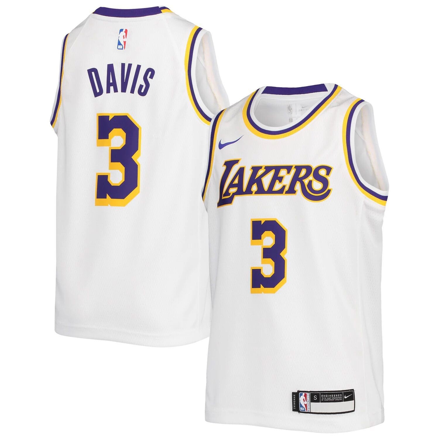 Молодёжная футболка Nike Anthony Davis White Los Angeles Lakers 2020/21 Swingman — Association Edition Nike
Молодёжная футболка Nike Anthony Davis White Los Angeles Lakers 2020/21 Swingman — Association Edition Nike