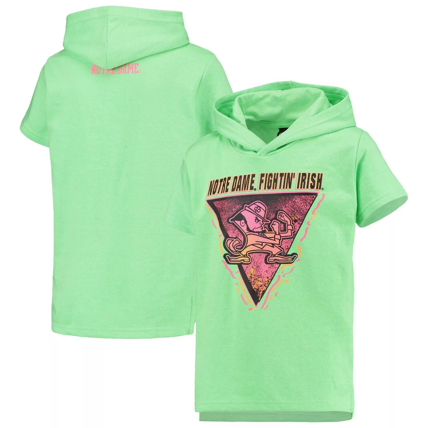 Молодежная зеленая футболка с капюшоном Notre Dame Fighting Irish Game On Neon Daze Outerstuff
Молодежная зеленая футболка с капюшоном Notre Dame Fighting Irish Game On Neon Daze Outerstuff