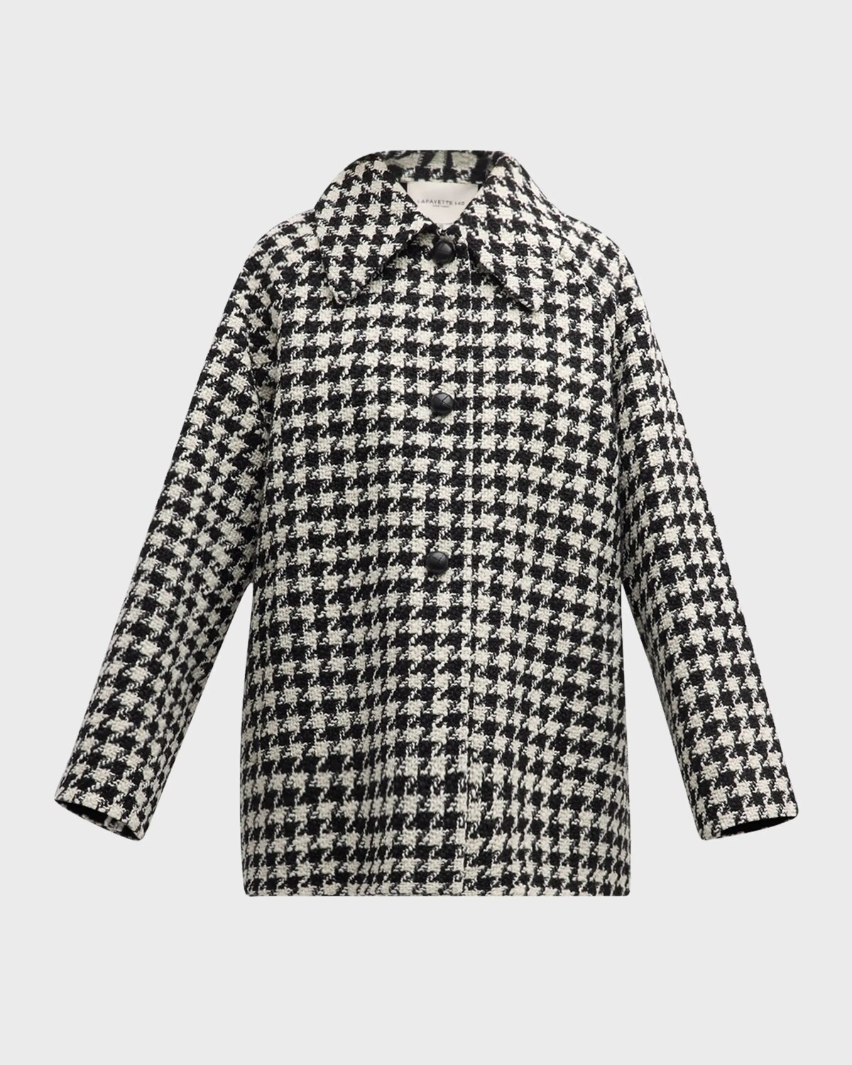 Объемное автомобильное пальто с узором «гусиные лапки» Lafayette 148 New York, цвет Black Multi
Объемное автомобильное пальто с узором «гусиные лапки» Lafayette 148 New York, цвет Black Multi