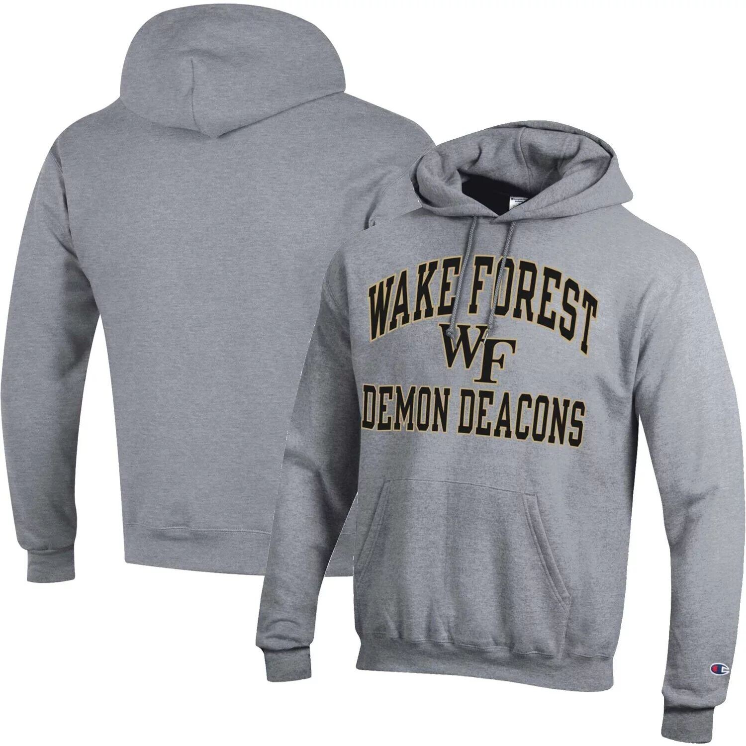 Мужской пуловер с капюшоном Heather Grey Wake Forest Demon Deacons High Motor Champion
Мужской пуловер с капюшоном Heather Grey Wake Forest Demon Deacons High Motor Champion
