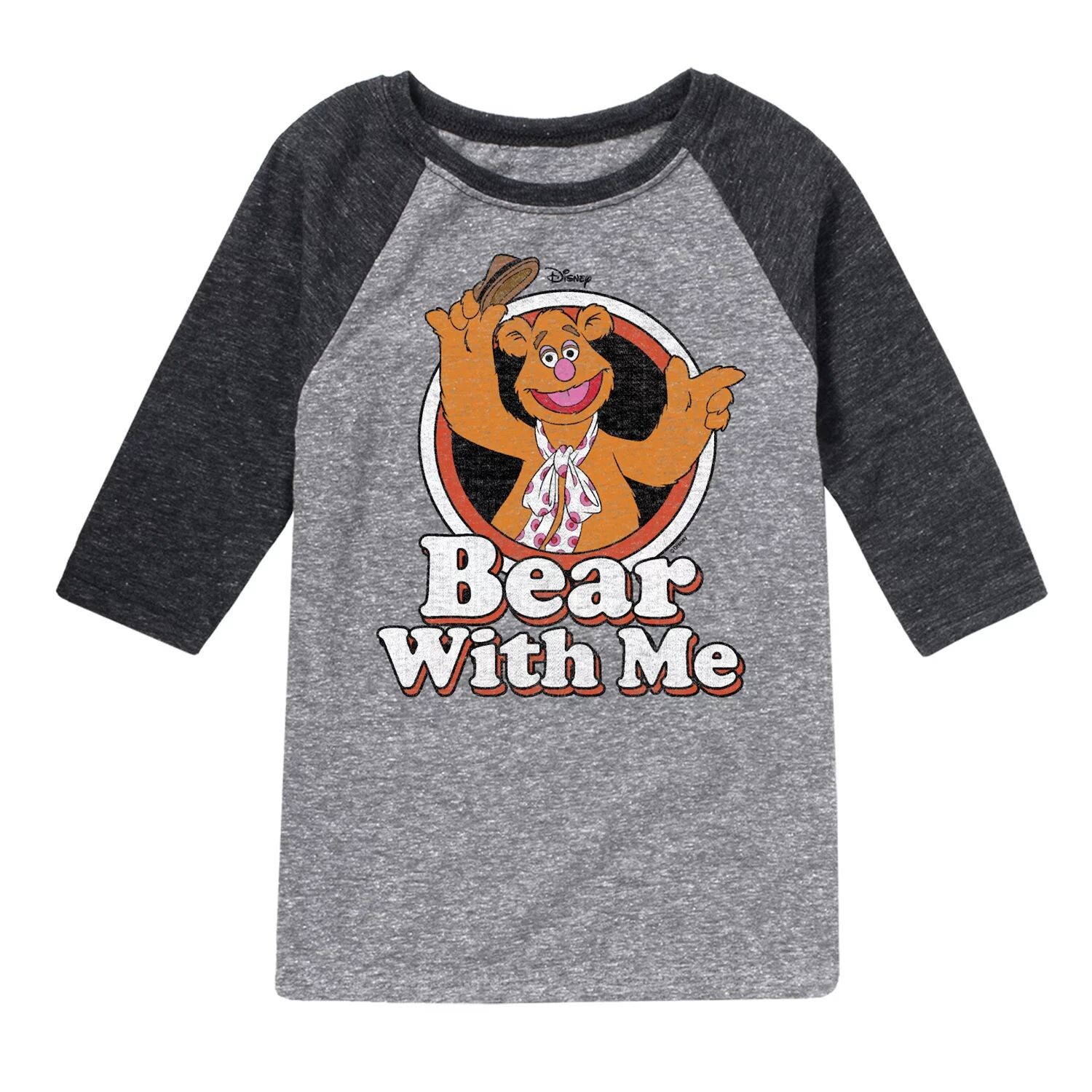 Футболка Disney's The Muppets Fozzie Bear для мальчиков 8–20 лет с рисунком Bear With Me реглан Disney
Футболка Disney's The Muppets Fozzie Bear для мальчиков 8–20 лет с рисунком Bear With Me реглан Disney