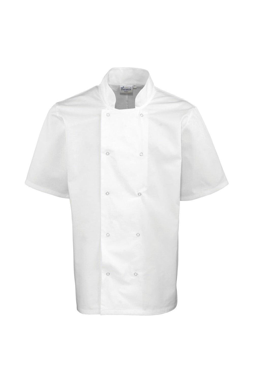 Куртка Chefs с короткими рукавами и заклепками спереди, комплект из 2 шт. Premier, белый
Куртка Chefs с короткими рукавами и заклепками спереди, комплект из 2 шт. Premier, белый