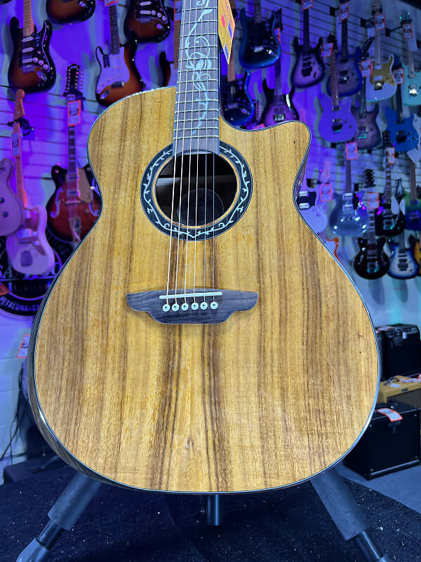 Акустическая гитара Luna Vineyard Koa Bevel Acoustic-electric Guitar - Natural Gloss Auth Deal Free Ship! 131 GET PLEK’D!
Акустическая гитара Luna Vineyard Koa Bevel Acoustic-electric Guitar - Natural Gloss Auth Deal Free Ship! 131 GET PLEK’D!
