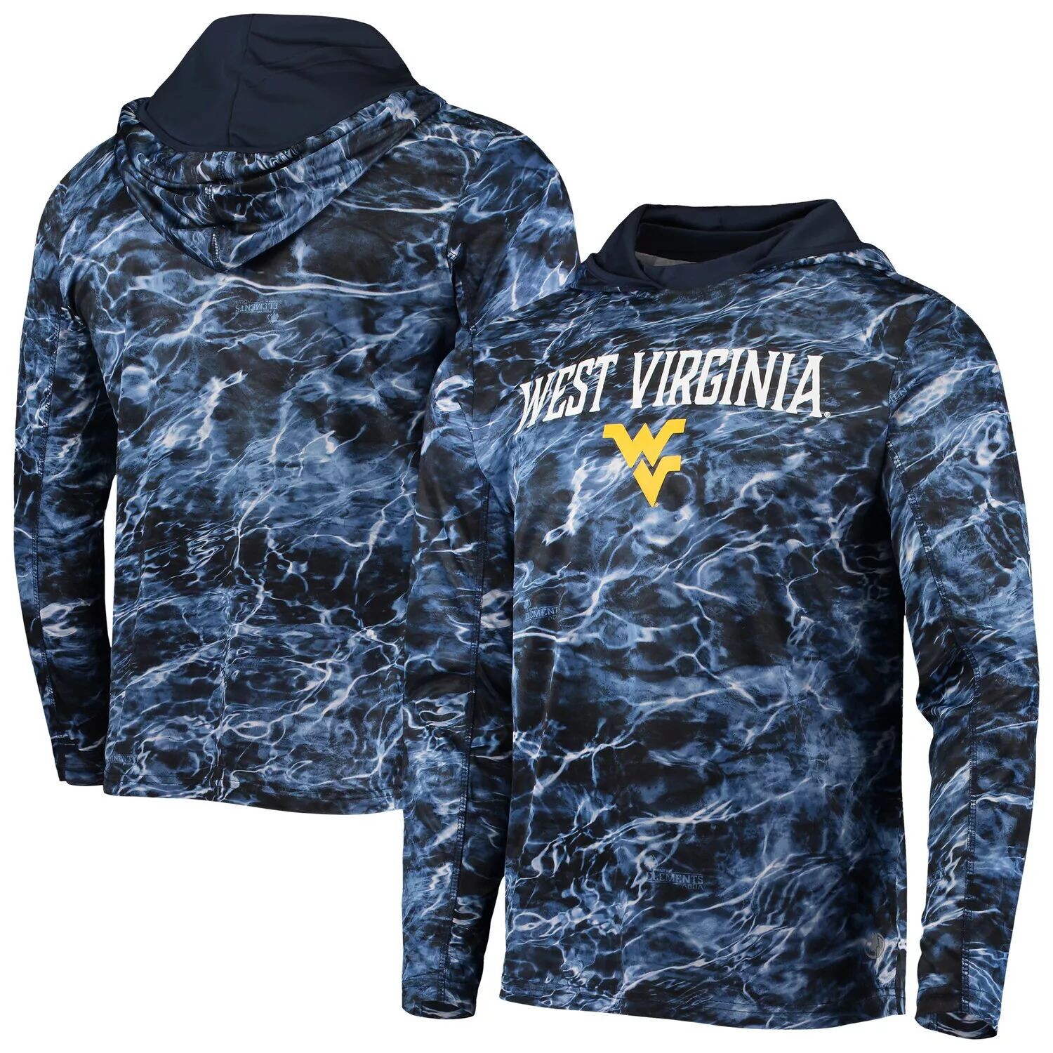 Мужская футболка Colosseum Navy West Virginia Mountaineers Mossy Oak с капюшоном и длинными рукавами
Мужская футболка Colosseum Navy West Virginia Mountaineers Mossy Oak с капюшоном и длинными рукавами