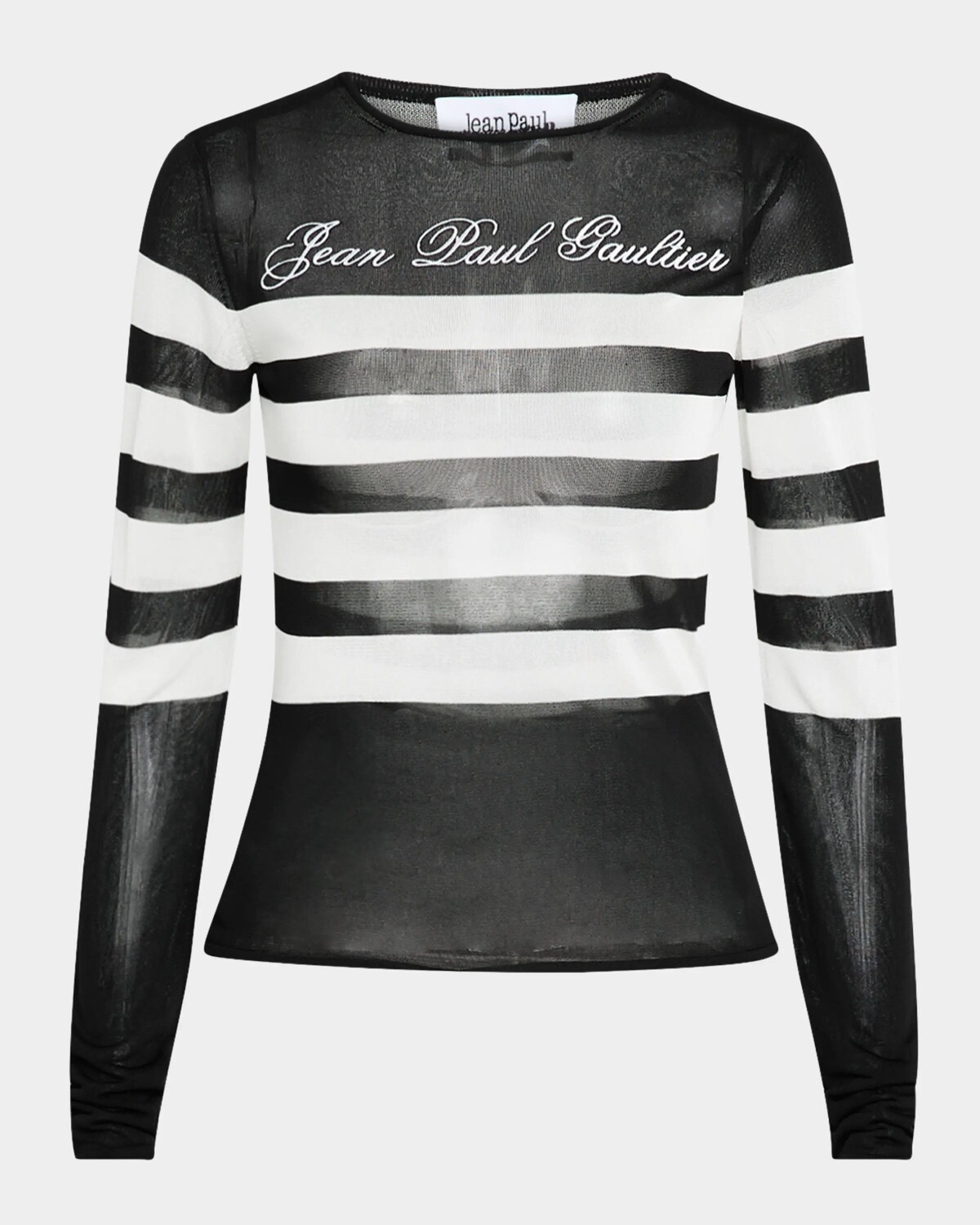 Прозрачный топ с длинными рукавами Marinae Intarcia Signature Jean Paul Gaultier
Прозрачный топ с длинными рукавами Marinae Intarcia Signature Jean Paul Gaultier