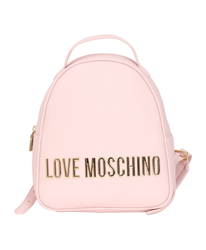 Розовый минималистичный рюкзак с металлическим логотипом Love Moschino, розовый
Розовый минималистичный рюкзак с металлическим логотипом Love Moschino, розовый