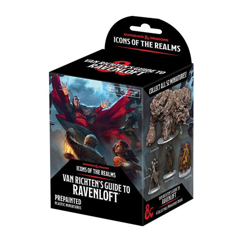 Фигурки D&D Icons Of The Realms Miniatures: Van Richten’S Guide To Ravenloft Booster Pack WizKids
Фигурки D&D Icons Of The Realms Miniatures: Van Richten’S Guide To Ravenloft Booster Pack WizKids