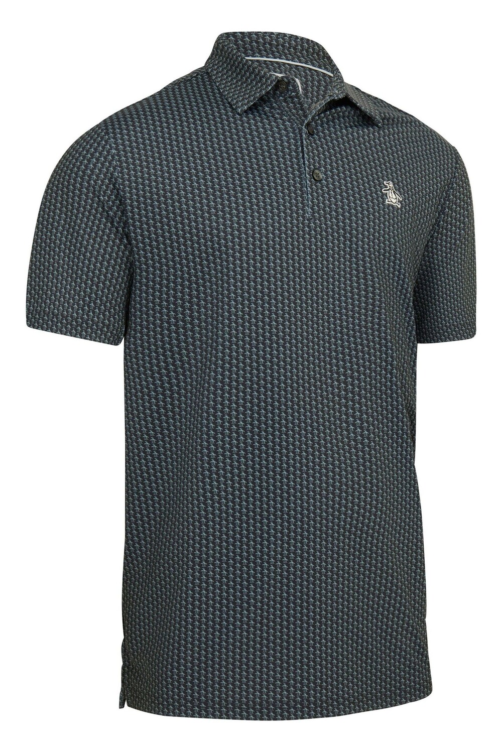 Черная рубашка-поло Original Penguin Pete с принтом по всей поверхности Original Penguin Golf, черный
Черная рубашка-поло Original Penguin Pete с принтом по всей поверхности Original Penguin Golf, черный