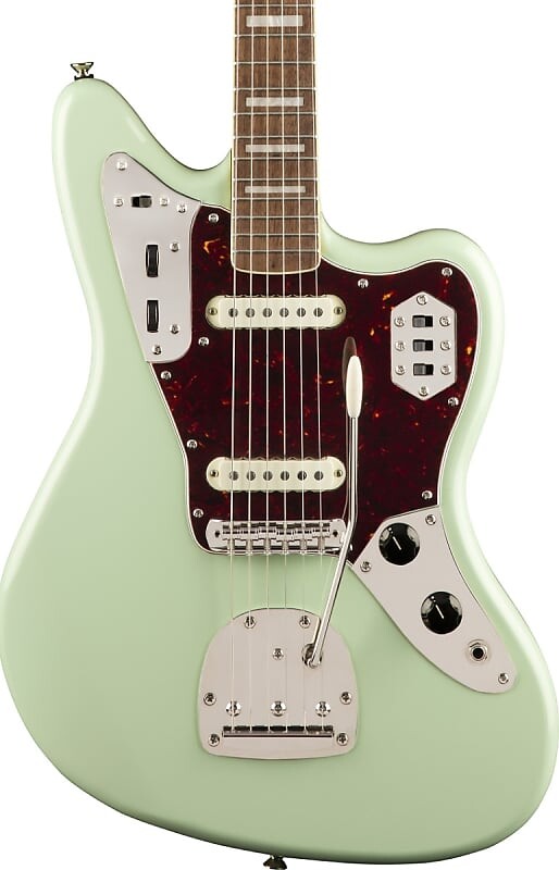 Электрогитара Squier Classic Vibe '70s Jaguar Electric Guitar Laurel FB, Surf Green
Электрогитара Squier Classic Vibe '70s Jaguar Electric Guitar Laurel FB, Surf Green