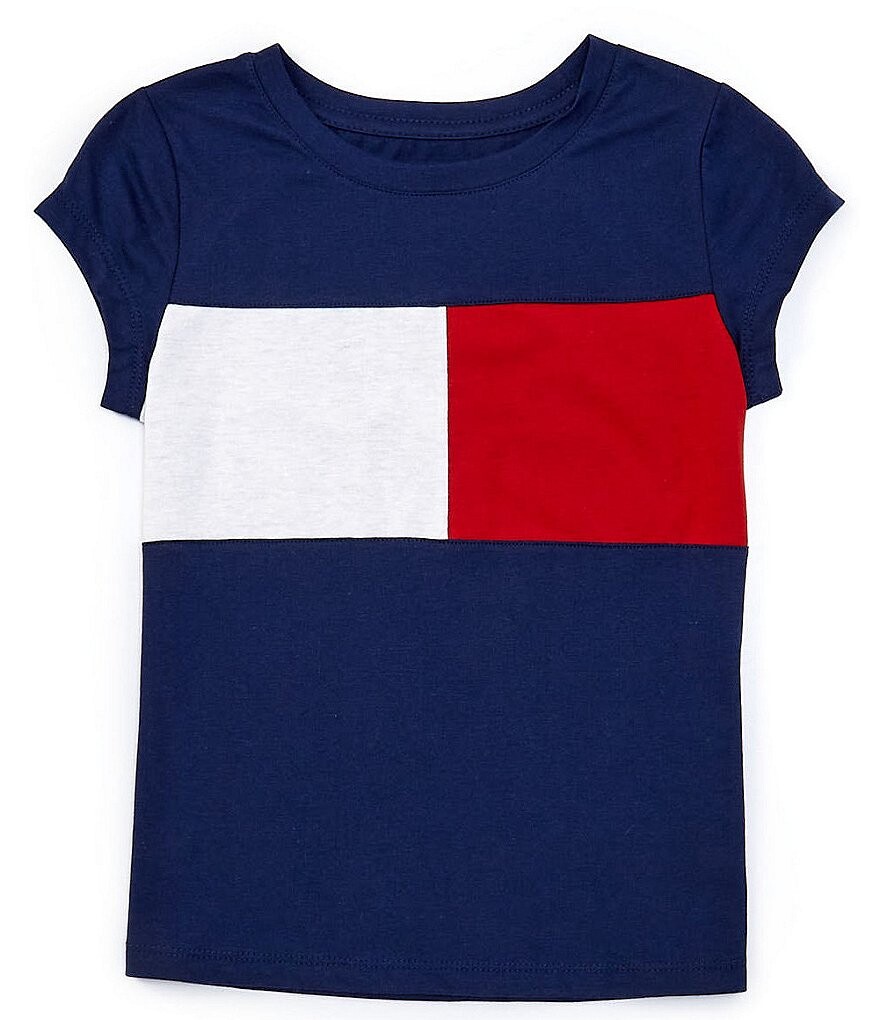 Tommy Hilfiger Футболка с короткими рукавами и круглым вырезом для больших девочек 7–16 лет, синий
Tommy Hilfiger Футболка с короткими рукавами и круглым вырезом для больших девочек 7–16 лет, синий
