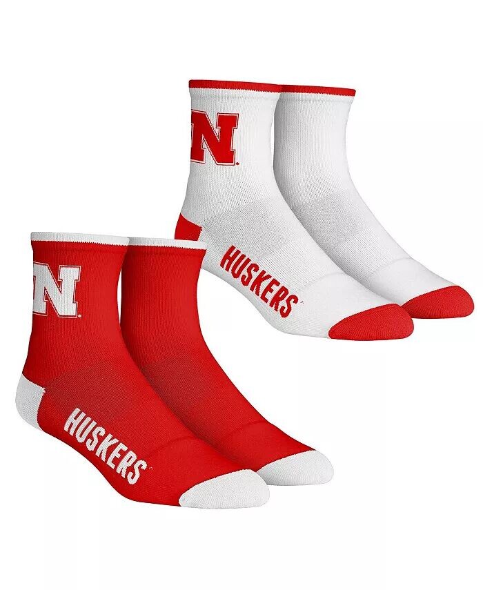 Молодежные носки для мальчиков и девочек Nebraska Huskers Core Team, комплект из 2 носков длиной четверть длины Rock 'Em, красный
Молодежные носки для мальчиков и девочек Nebraska Huskers Core Team, комплект из 2 носков длиной четверть длины Rock 'Em, красный