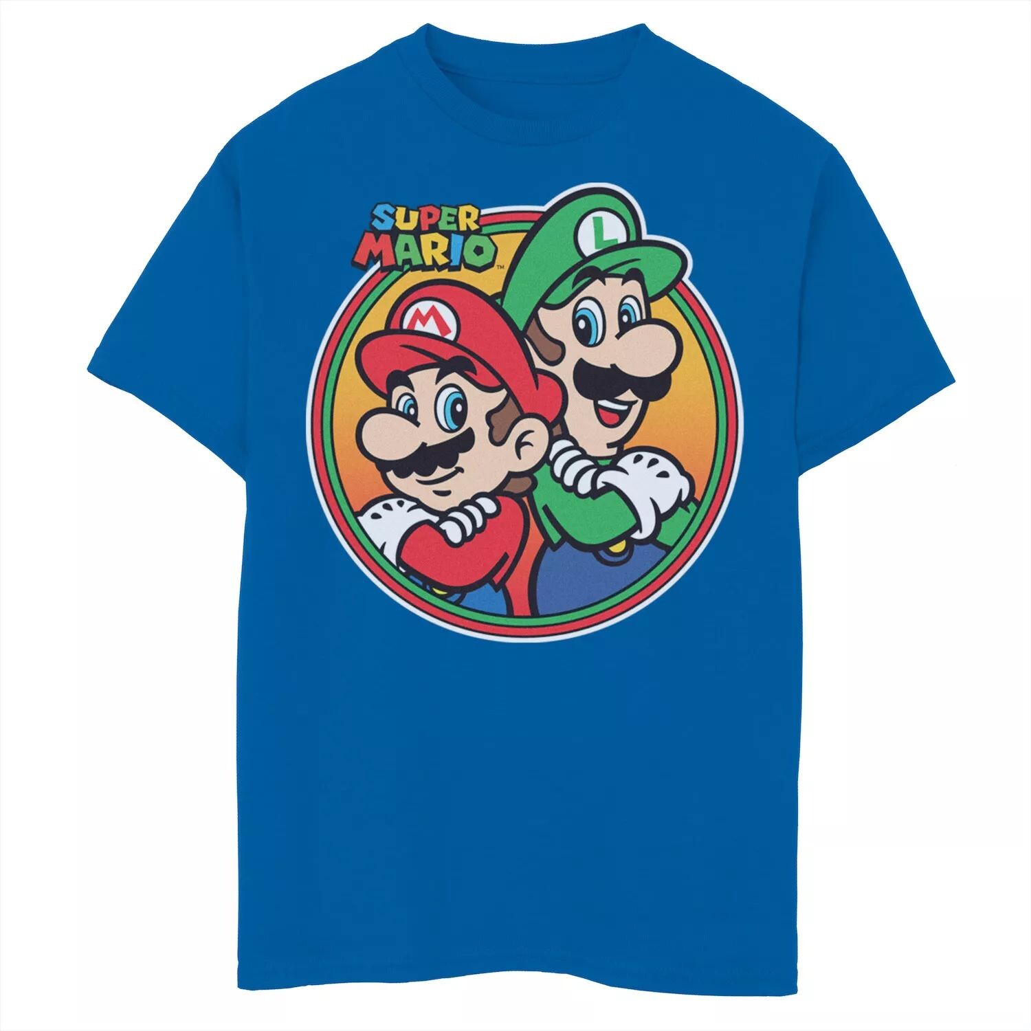Футболка с рисунком Nintendo Super Mario & Luigi Brothers Circle для мальчиков 8–20 лет Licensed Character
Футболка с рисунком Nintendo Super Mario & Luigi Brothers Circle для мальчиков 8–20 лет Licensed Character