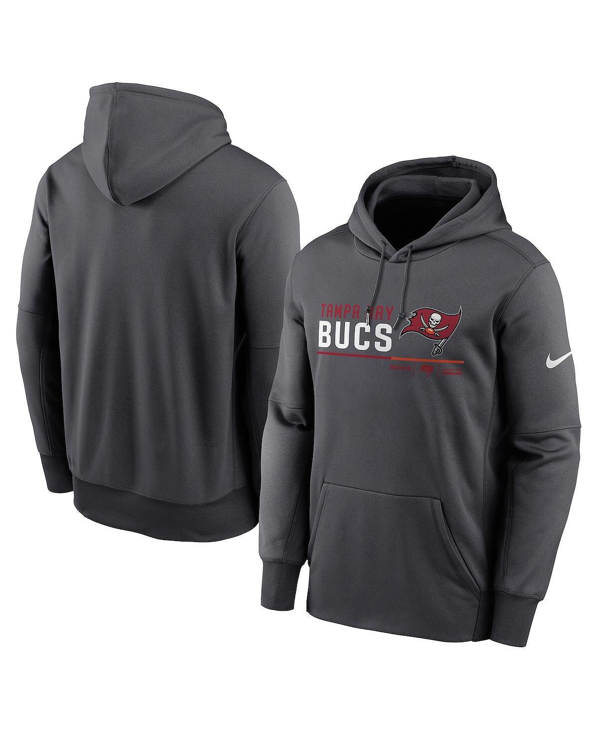 Мужская антрацитовая толстовка с капюшоном Tampa Bay Buccaneers Prime с логотипом и названием Nike, Черный
Мужская антрацитовая толстовка с капюшоном Tampa Bay Buccaneers Prime с логотипом и названием Nike, Черный