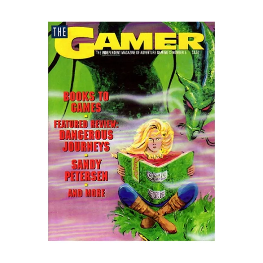 Журнал #5 "Profile on Sandy Peterson, Games to Books Electronic Gamer", Gamer - Magazine
Журнал #5 "Profile on Sandy Peterson, Games to Books Electronic Gamer", Gamer - Magazine