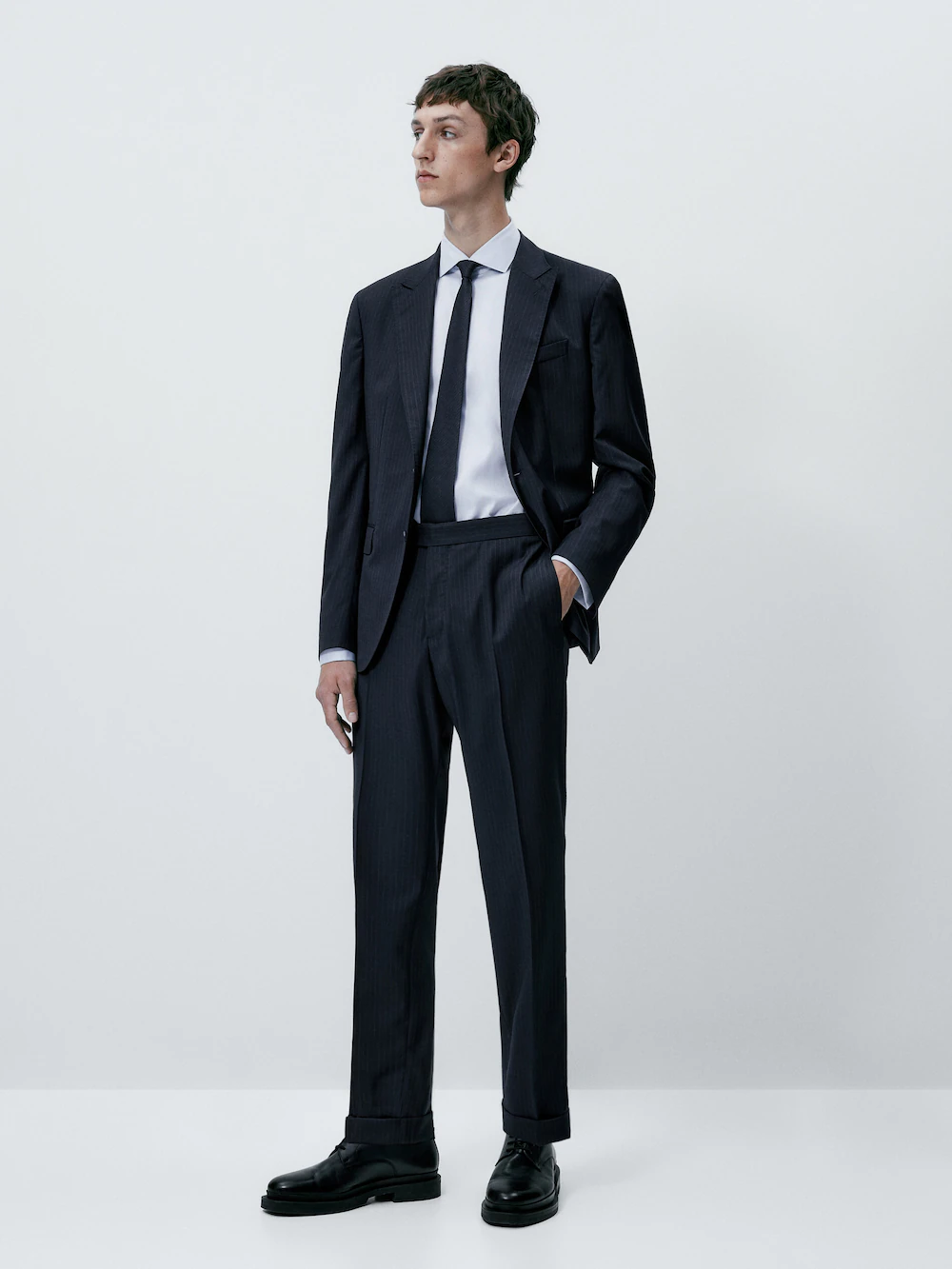 Рубашка обычного кроя из текстурированной рубашки с двойными манжетами Massimo Dutti, синий
Рубашка обычного кроя из текстурированной рубашки с двойными манжетами Massimo Dutti, синий