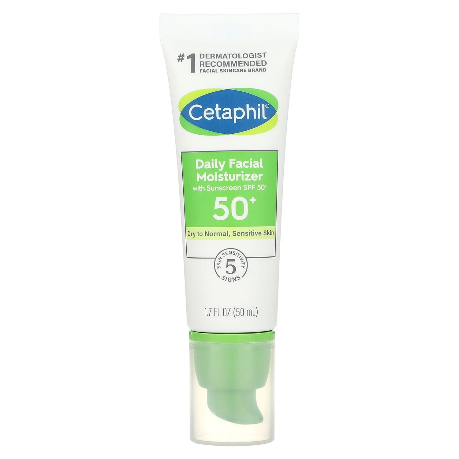 Ежедневное увлажняющее средство для лица, SPF 50+, 50 мл (1,7 жидк. Унции), Cetaphil
Ежедневное увлажняющее средство для лица, SPF 50+, 50 мл (1,7 жидк. Унции), Cetaphil
