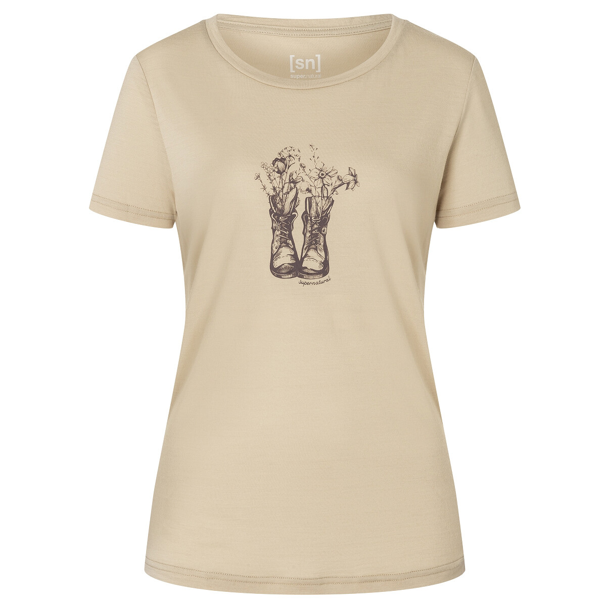 Рубашка из мериноса Super.Natural Flower Boots Tee, цвет White Pepper/Peppercorn
Рубашка из мериноса Super.Natural Flower Boots Tee, цвет White Pepper/Peppercorn