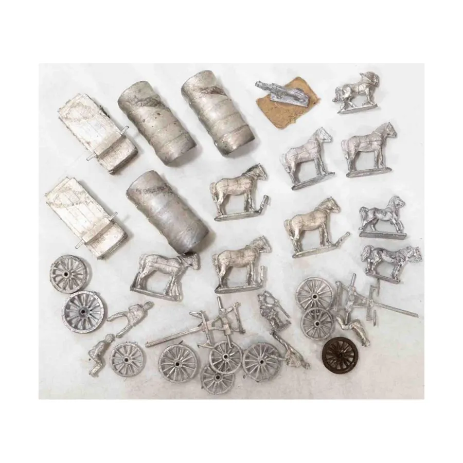 Коллекция лошадей и повозок ACW №1, Miscellaneous Historical Miniatures - Loose Miniatures (15mm) (Unidentifiable Manufacturer)
Коллекция лошадей и повозок ACW №1, Miscellaneous Historical Miniatures - Loose Miniatures (15mm) (Unidentifiable Manufacturer)