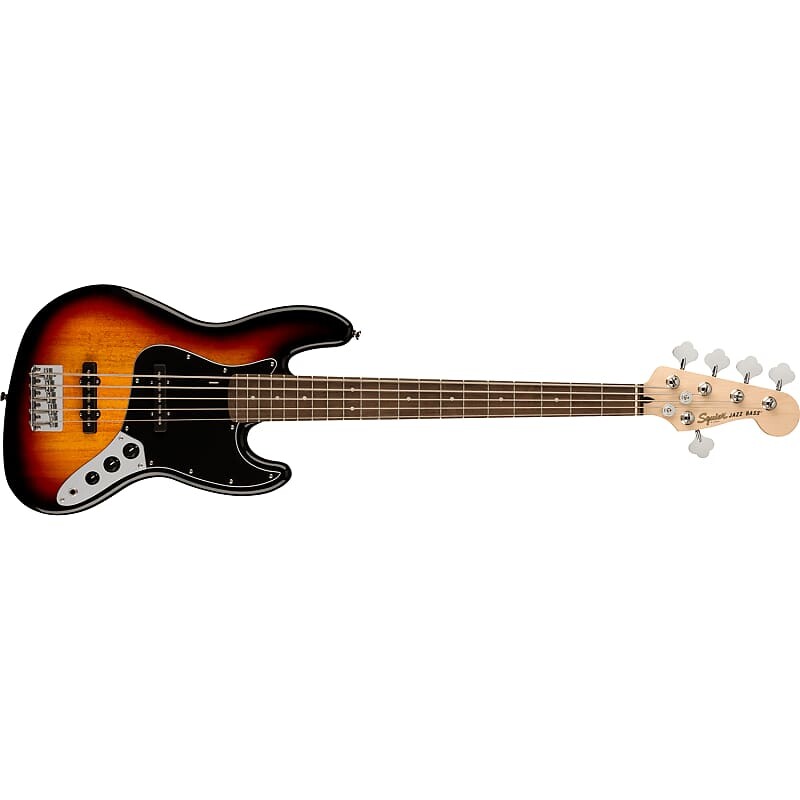 Басс гитара Fender Squier Affinity Series Jazz Bass V, 5-String, Laurel, 3-Color Sunburst
Басс гитара Fender Squier Affinity Series Jazz Bass V, 5-String, Laurel, 3-Color Sunburst