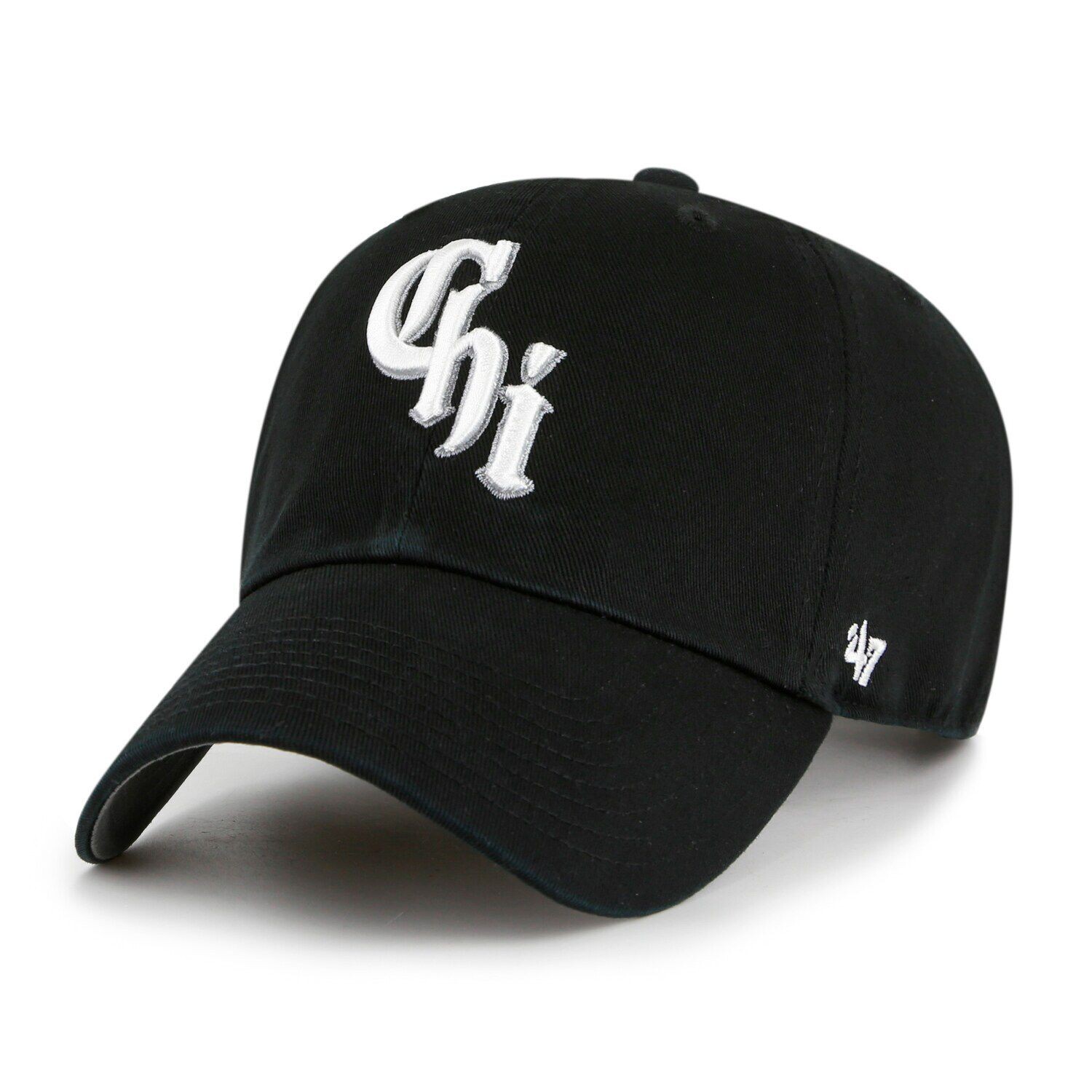 Мужская регулируемая шляпа '47 Black Chicago White Sox с кодом города City Connect Clean Up
Мужская регулируемая шляпа '47 Black Chicago White Sox с кодом города City Connect Clean Up
