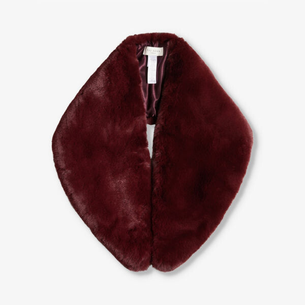 Воротник из искусственного меха с фирменной бляшкой Petraas Ted Baker, фиолетовый
Воротник из искусственного меха с фирменной бляшкой Petraas Ted Baker, фиолетовый