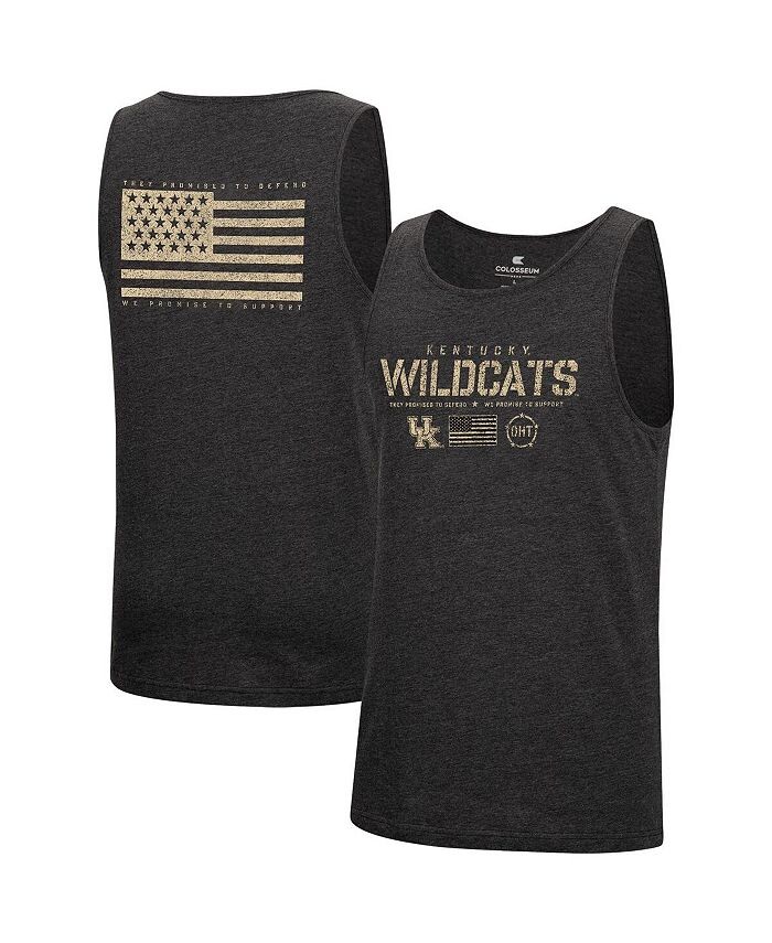 Мужская черная майка на бретельках Kentucky Wildcats в военном стиле OHT Transport Colosseum, черный
Мужская черная майка на бретельках Kentucky Wildcats в военном стиле OHT Transport Colosseum, черный