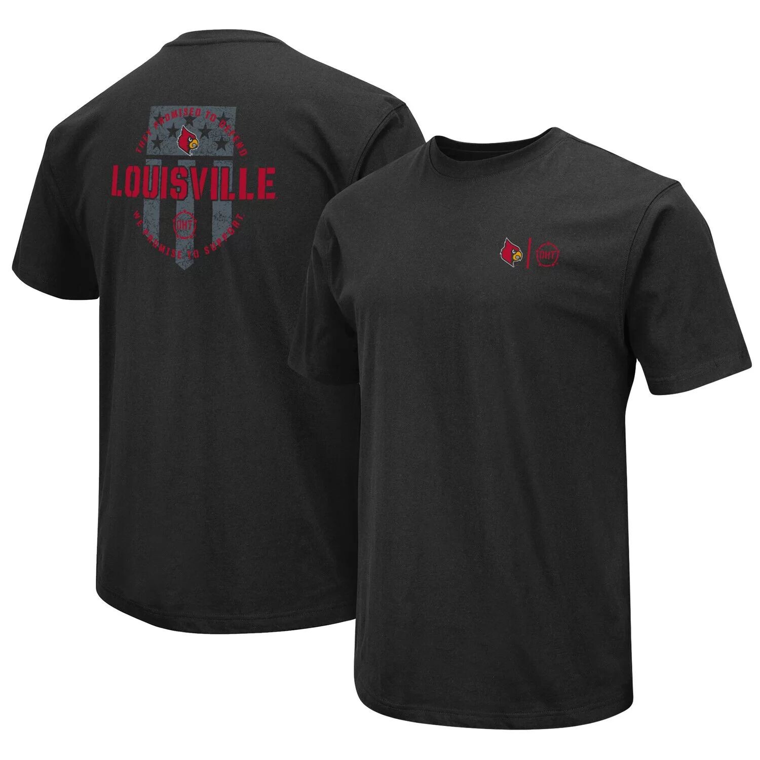 Мужская черная футболка Colosseum Louisville Cardinals OHT Military Appreciation, Черный
Мужская черная футболка Colosseum Louisville Cardinals OHT Military Appreciation, Черный