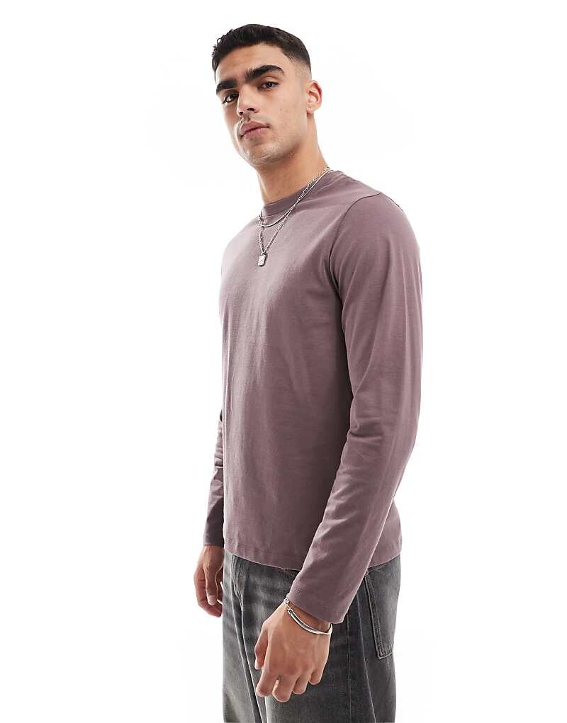 ASOS DESIGN – Essential – коричневая футболка с круглым вырезом и длинными рукавами
ASOS DESIGN – Essential – коричневая футболка с круглым вырезом и длинными рукавами