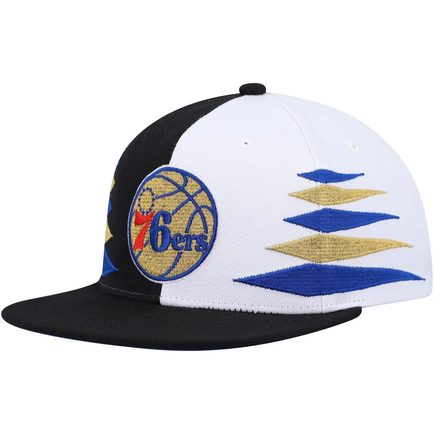 Мужская кепка Mitchell & Ness черно-белая Philadelphia 76ers с ромбовидной огранкой Snapback
Мужская кепка Mitchell & Ness черно-белая Philadelphia 76ers с ромбовидной огранкой Snapback