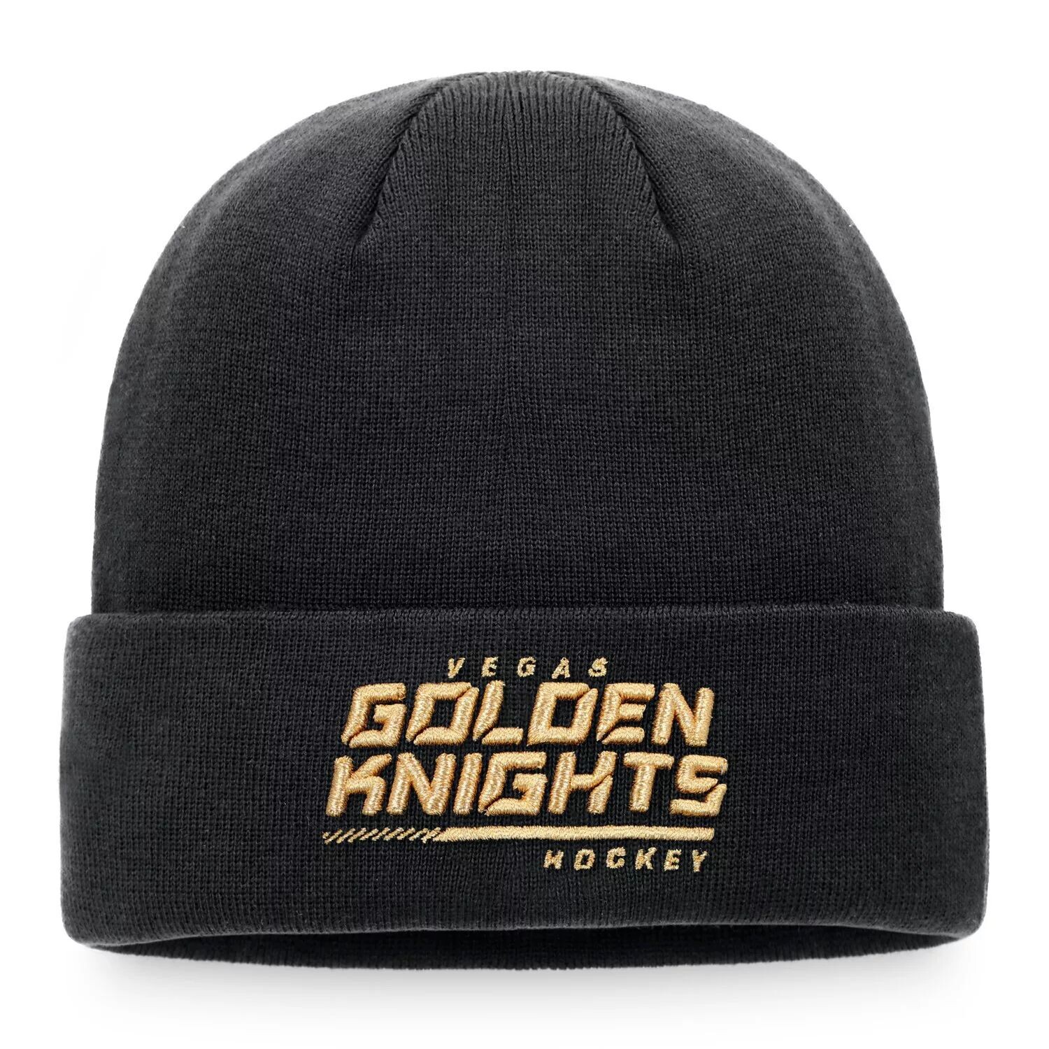 Мужская фирменная черная вязаная шапка Fanatics Vegas Golden Knights Authentic Pro с манжетами для раздевалки
Мужская фирменная черная вязаная шапка Fanatics Vegas Golden Knights Authentic Pro с манжетами для раздевалки