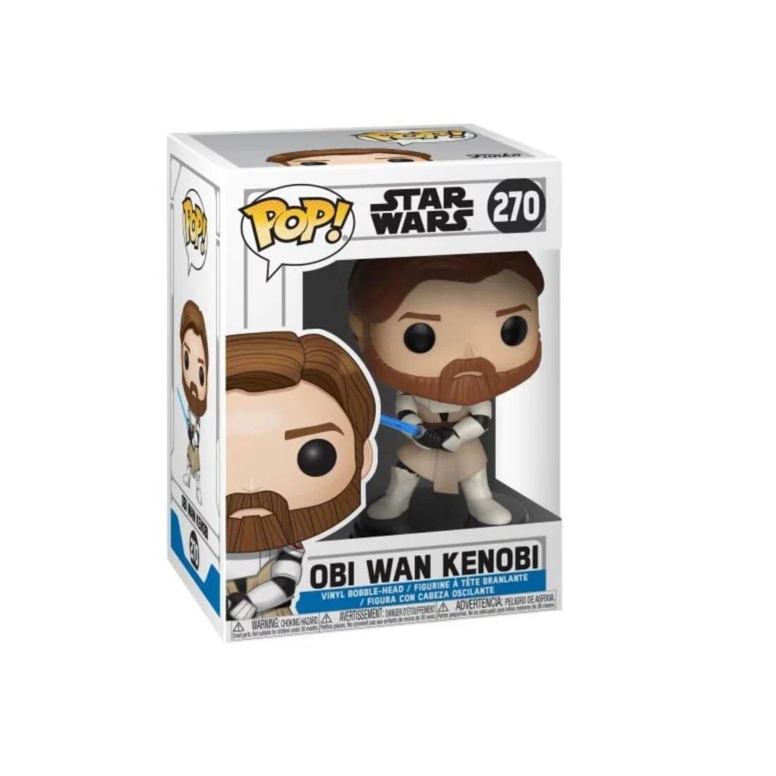 Фанко Поп! Виниловая фигурка - Звездные войны, Войны клонов - Оби Ван Кеноби Funko
Фанко Поп! Виниловая фигурка - Звездные войны, Войны клонов - Оби Ван Кеноби Funko