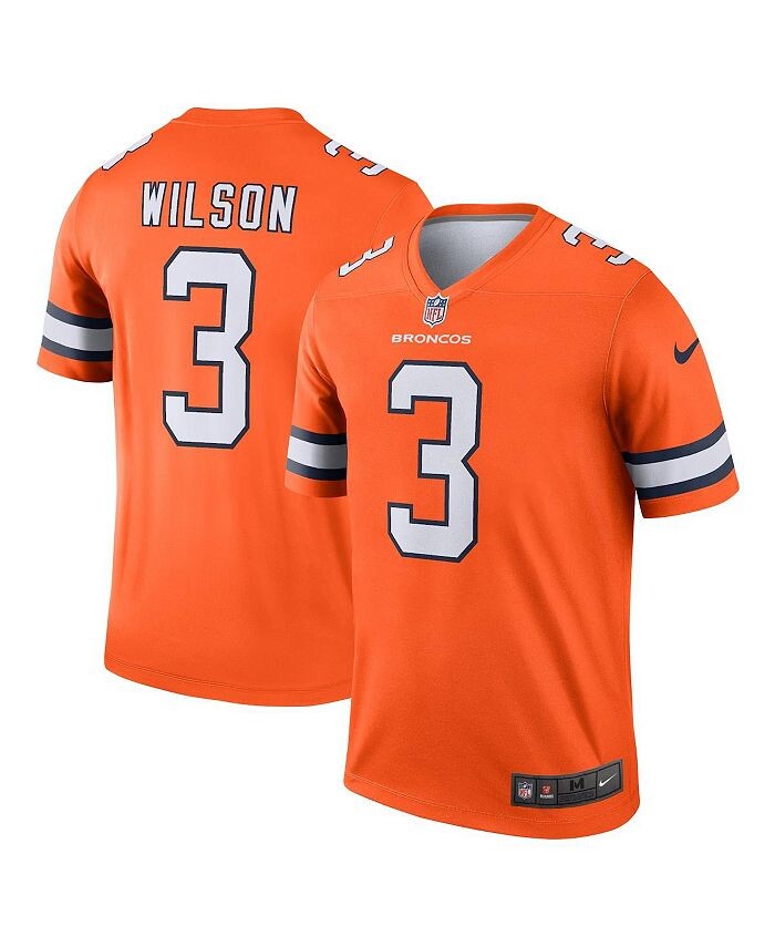 Мужская футболка Russell Wilson Orange Denver Broncos Alternate Legend Nike, оранжевый
Мужская футболка Russell Wilson Orange Denver Broncos Alternate Legend Nike, оранжевый