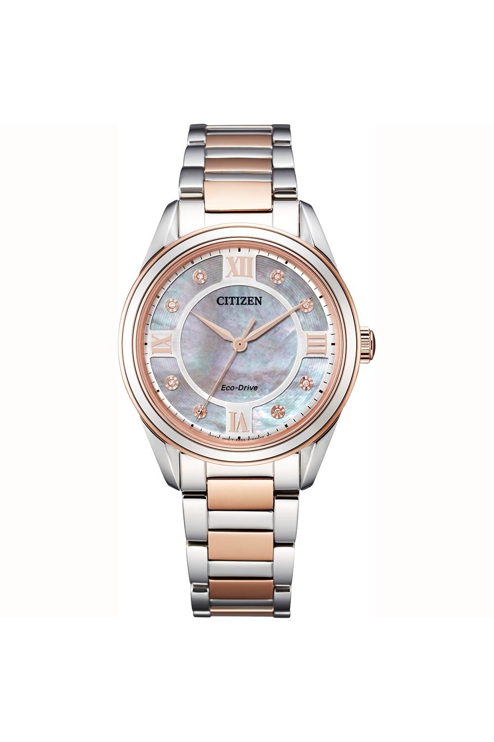 Классические часы Eco-Drive из нержавеющей стали с покрытием - Em0876-51D Citizen, белый
Классические часы Eco-Drive из нержавеющей стали с покрытием - Em0876-51D Citizen, белый