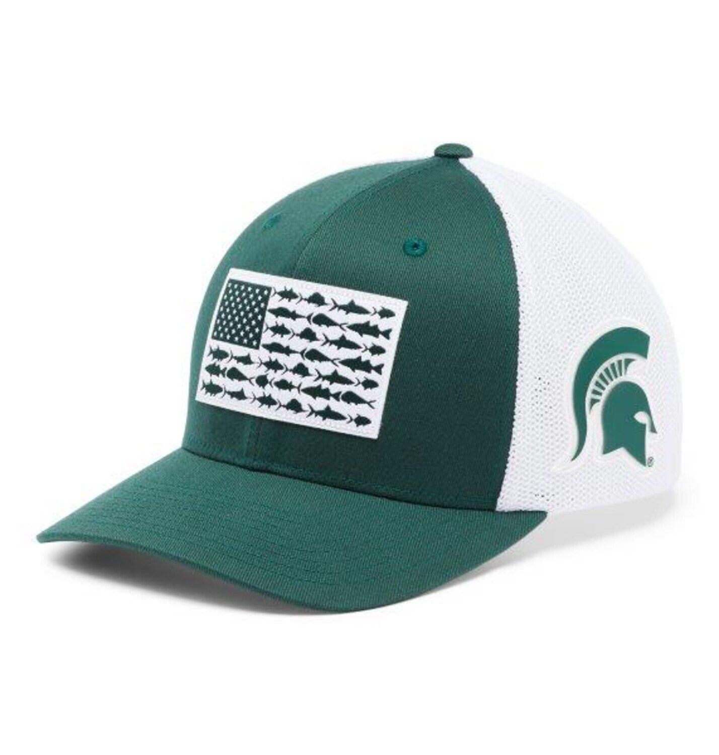 Мужская зеленая шляпа Columbia Green Michigan State Spartans PFG в тон с рыбным флагом
Мужская зеленая шляпа Columbia Green Michigan State Spartans PFG в тон с рыбным флагом
