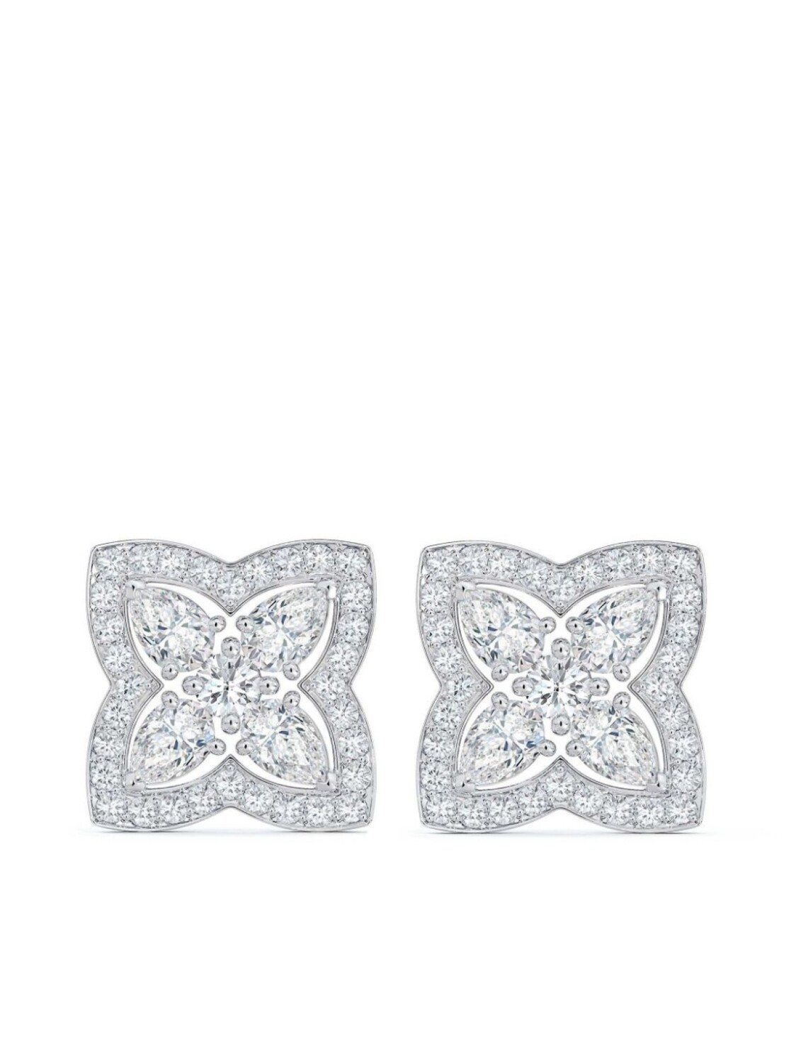 Серьги-гвоздики Enchanted Lotus из белого золота с бриллиантами De Beers Jewellers, белый
Серьги-гвоздики Enchanted Lotus из белого золота с бриллиантами De Beers Jewellers, белый