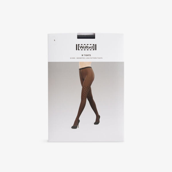 Колготки из эластичной ткани с высокой посадкой и фирменным поясом Wolford, черный
Колготки из эластичной ткани с высокой посадкой и фирменным поясом Wolford, черный