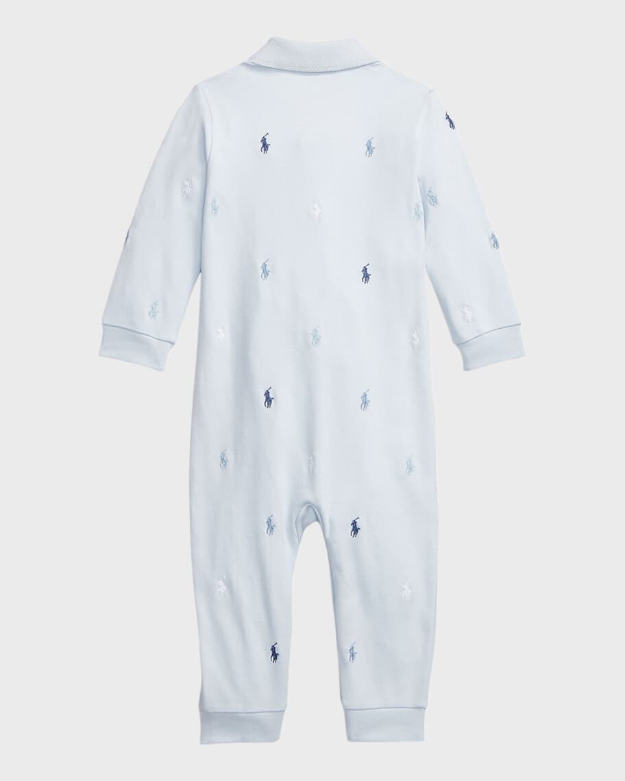 Комбинезон с вышитым пони для мальчика, размер 3–12 мес. Ralph Lauren Childrenswear
Комбинезон с вышитым пони для мальчика, размер 3–12 мес. Ralph Lauren Childrenswear